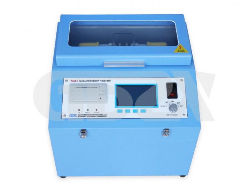 100KV portable transformer dielectric oil bdv tester dielectric strength tester