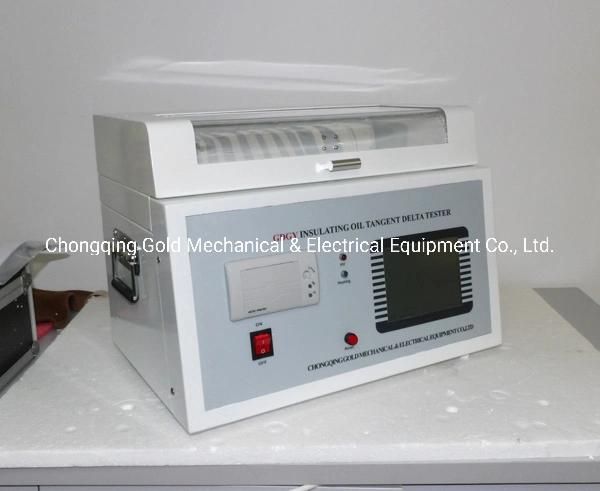 Gdgy Oil Capacitance & Resistivity Tester Insulating Oil Tangent Delta Tester