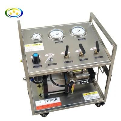 Terek Portable 10 Psi-60000 Psi Pneumatic Pump Hydrostatic/Hydro/Hydraulic Pressure Pump Test Bench