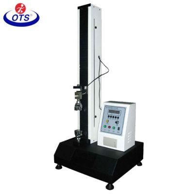 Single Column Economic Material Universal Tensile Strength Testing Machine