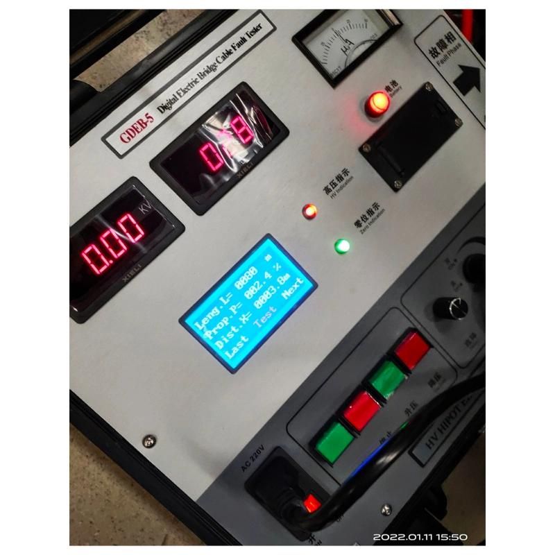 GDEB-5 5kV Digital Electric Bridge Cable Fault Tester