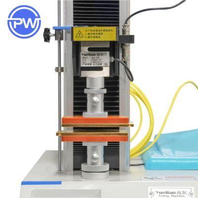 Servo Motor Single Column Universal Tensile Strength Testing Machine Tester with CE Certificate