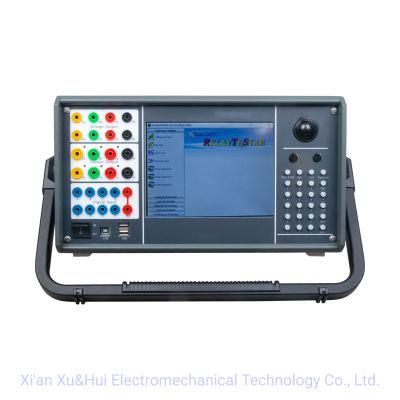6-Phase Voltage and Current Relay Protection Microcomputer Tester