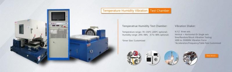 Environmental Temperature Humidity Electrodynamic Vibration Shaker Combined Tester Chamber