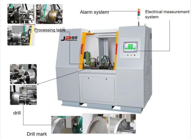 New Energy Motor Automatic Balancing Machines Used for Motor Impeller Crankshaft Roller Shaft