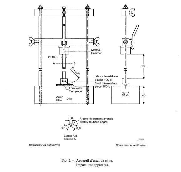 Impact Test Equipment of IEC 60811-506 Testing Equipment