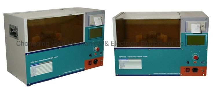 60/80/100kv Insulating Oil Bdv Tester for Transformer Oil with IEC156/ASTM