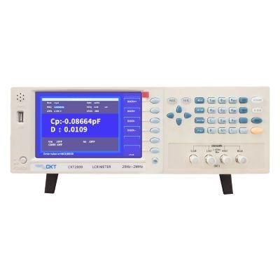 Ckt8000 Digital Lcr Bridge with Frequency Range 20Hz-8MHz