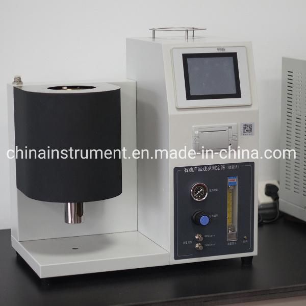 Mcrt Micro Carbon Residue Tester Which Is Equivalent to The Conradson Carbon Residue Test