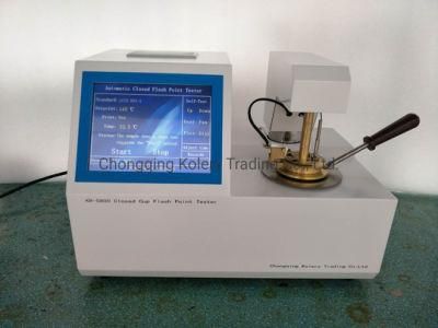 ASTM D93 Automatic Oil Closed Cup Flash Point Measurement Equipment