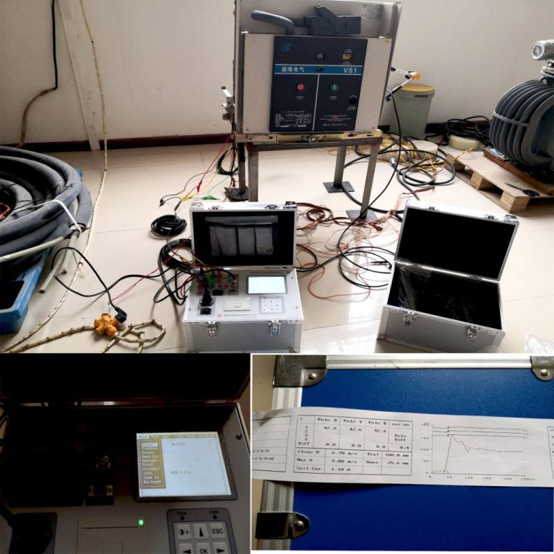 Hmdq High Voltage Circuit Breaker Analyzer Timing Test Hv Switch Timing Tester Switch Characteristic Tester