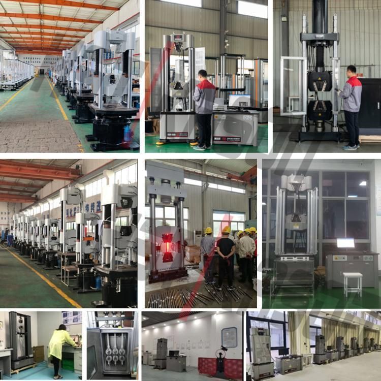 Waw- 2000e Steel Hydraulic Universal Tensile Testing Machine