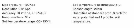 Wireless Water Potential and Temperature Collector