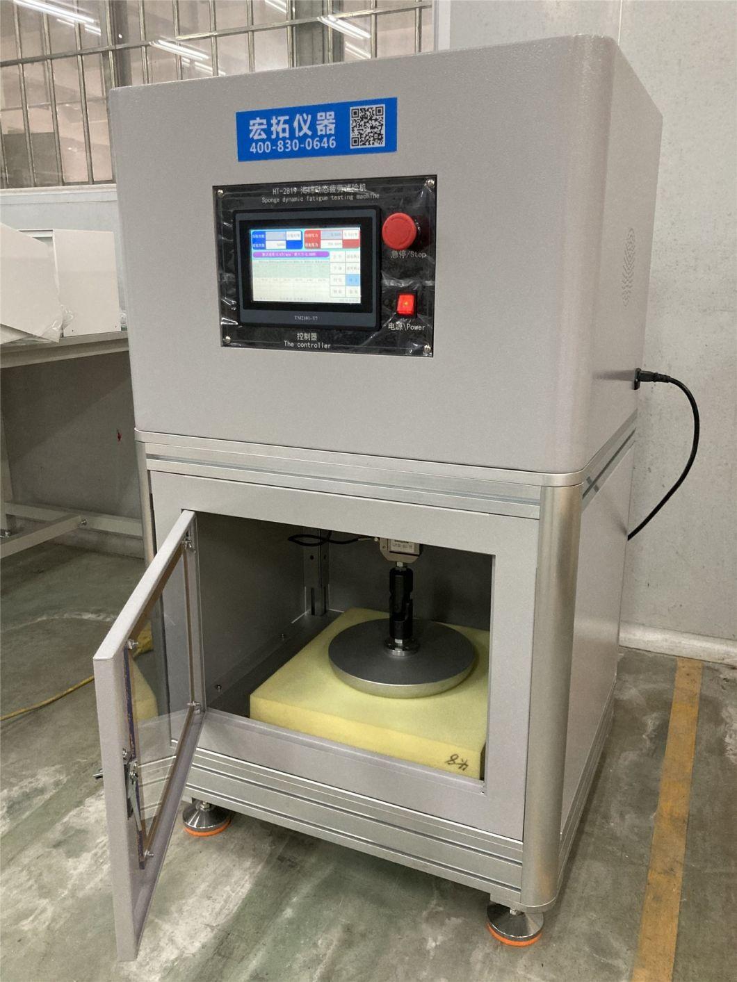 Sponge Foam Repeated Compression Dynamic Fatigue Test Machine HT-2819