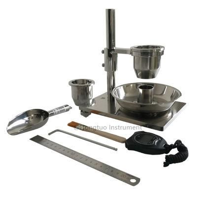 DF-1-02 School Laboratory Powder Testing Equipment / Bulk Apparent Density Meter / Hall Flow Meter For Metal Powder