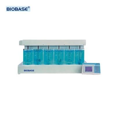 Biobase Laboratory Water Treatment Flocculation 6PCS Beakers Jar Tester