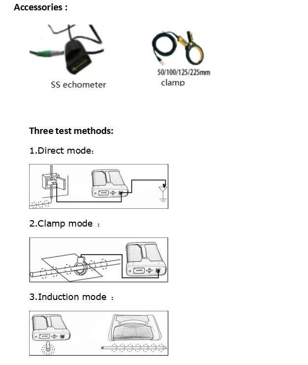 Rd8000 Pdl Type Underground Pipeline Locator and Power Cable Detector