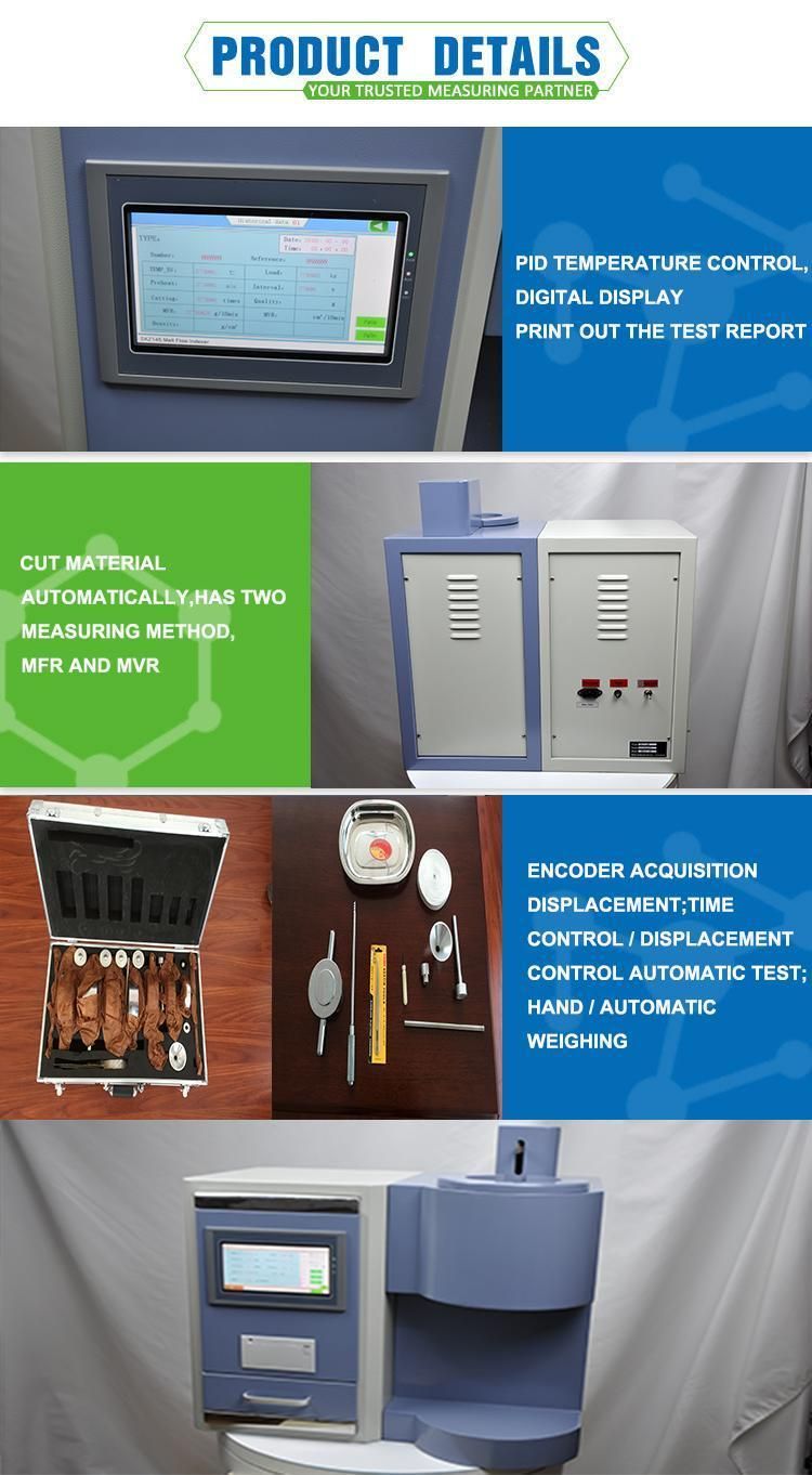 Skz145 Auto Thermoplasti Melt Flow Index Mfi Price Plastic Melting Point Determination Apparatus Melt Flow Indexer