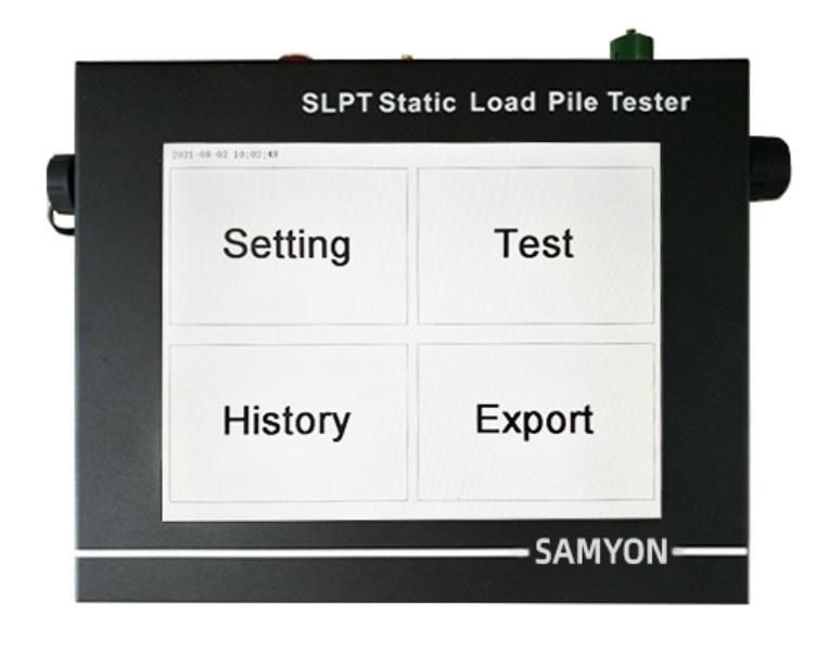 ASTM D4945 High Strain Dynamic Pile Tester for Pile Loading Capacity