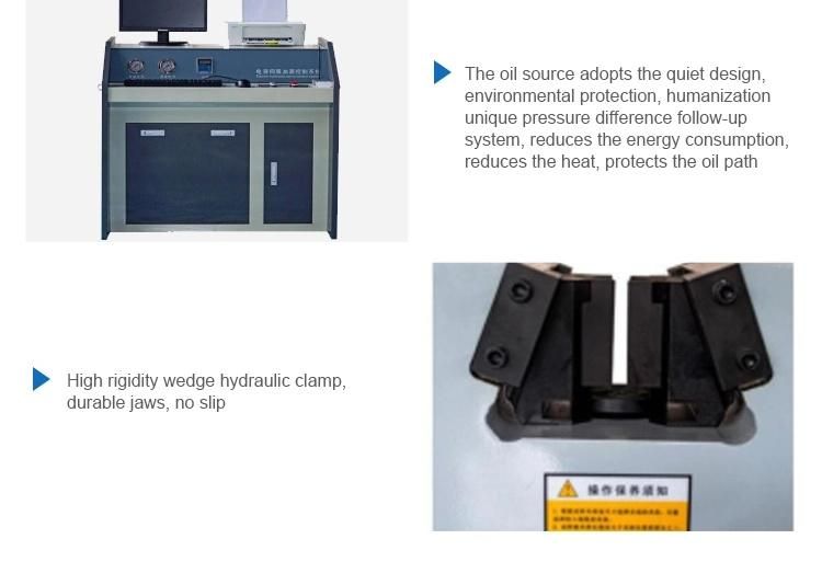 Waw-1000kn 100-Ton Electro-Hydraulic Servo Control Laboratory Universal Testing Machine for Stretching and Bending of Materials