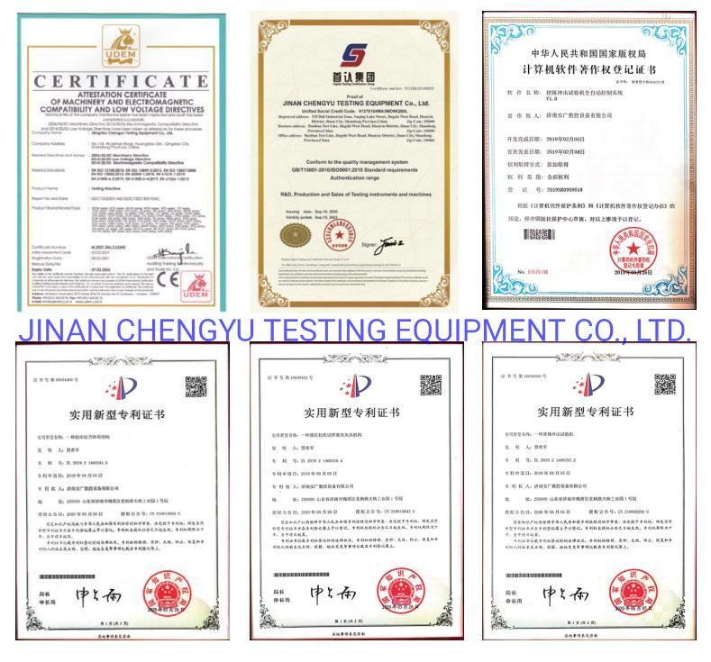 Single-Column Servo Control System Universal Material Tensile Testing Machine for Rubber Test