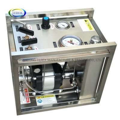 Terek Brand Hydrostatic/Hydro/Hydraulic Pressure Pump Test Bench for Hose Pipe Gas Cylinder Testing