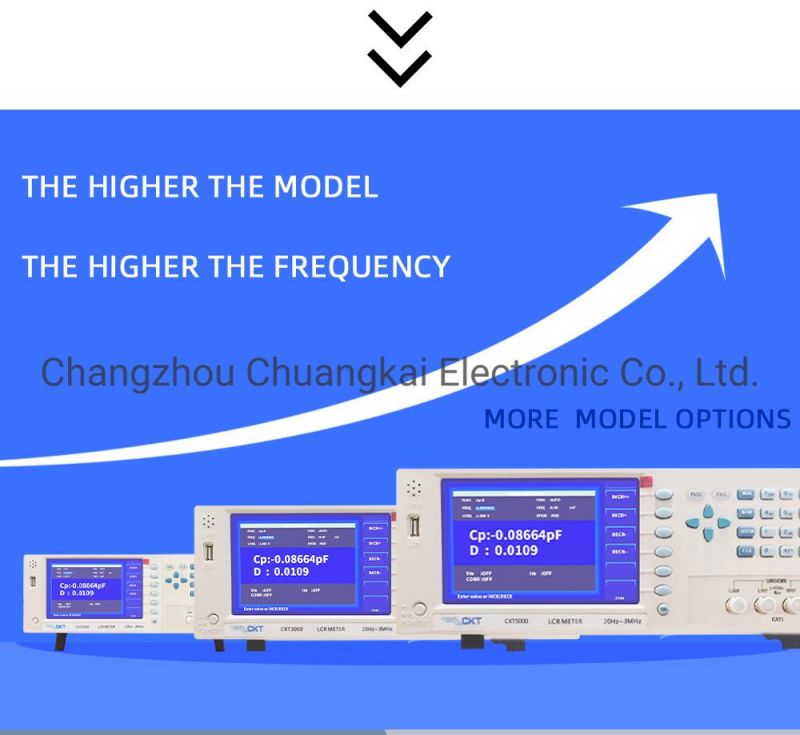 Ckt300 Components Tester Lcr Bridge Tester Resistance Meter