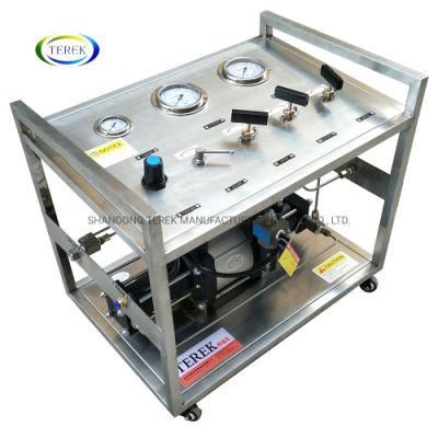 Terek Double Acting Pneumatic Gas Booster Pump System for Accumulator Refilling