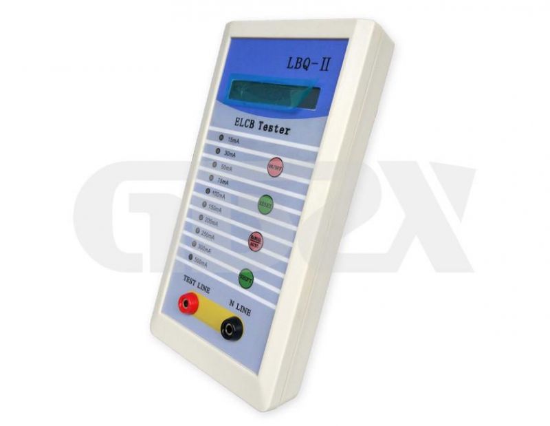 Factory Outlet HandHeld 500mA Three Phase Leakage Protector Tester