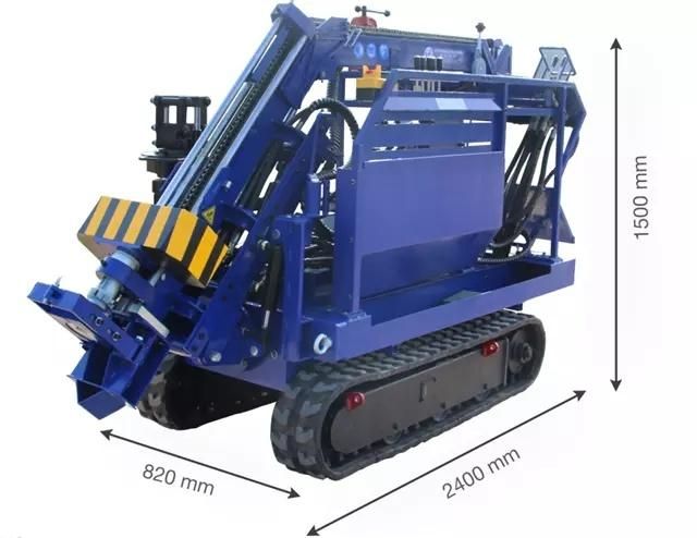 Hydraulic Probing Rig Soil Spt-C on Crawler Chassis
