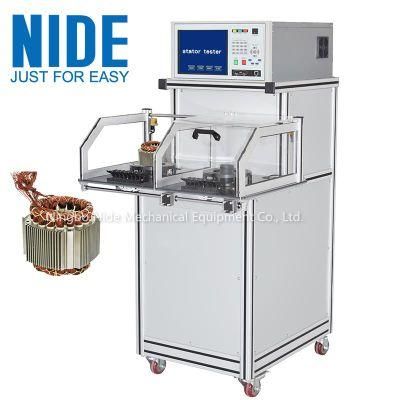 Quality Automated Electric Fan Motor Stator Testing Machine for Induction Motor Winding Test