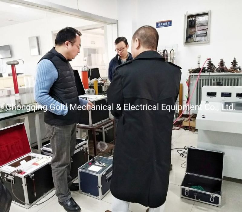 LCD Touch Screen Power Transformer Tan Delta and Capacitance Measuring Insulation Power Factor Tester