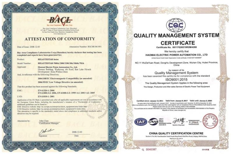 China Manufacturers Microcomputer Digital Secondary Current Injection 6-Phase Electric Electronics Protection Relay Test Kits