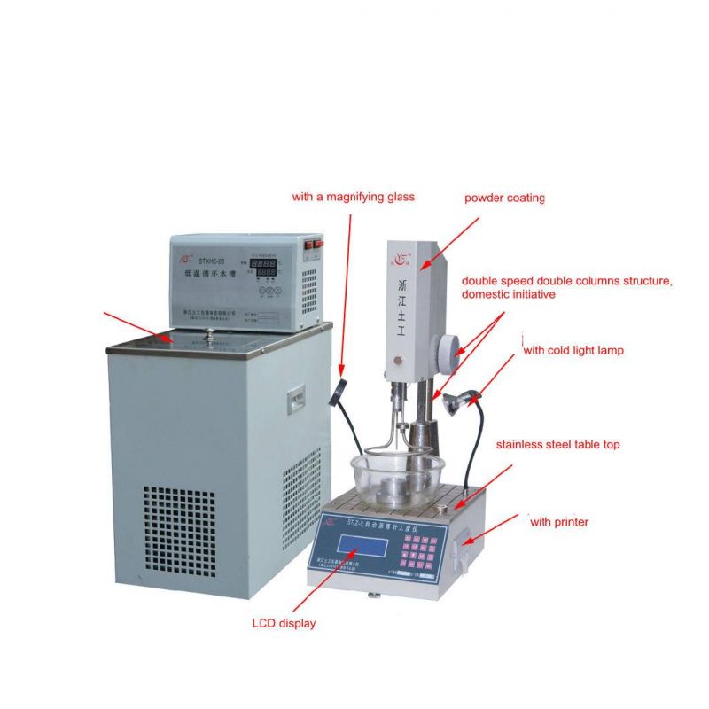 Low Temperature Double-Digital Display Asphalt Penetrometer