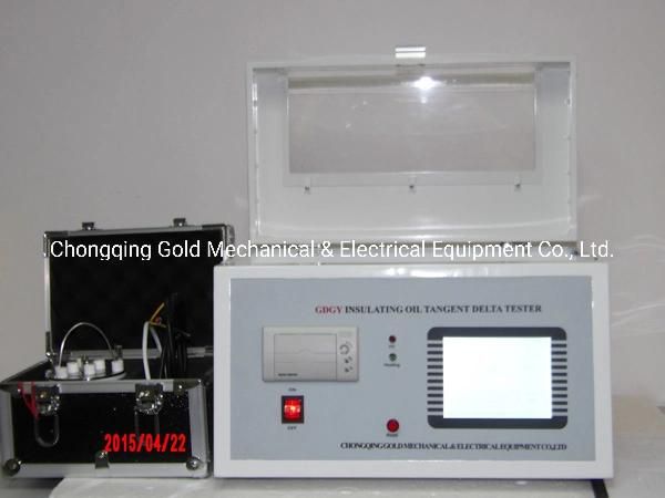 Gdgy Oil Capacitance & Resistivity Tester Insulating Oil Tangent Delta Tester