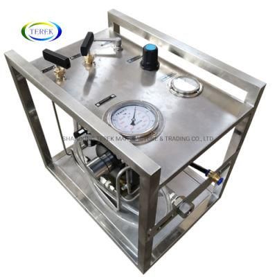 Terek Brand 0-400MPa High Pressure Air Driven Hydraulic Pump for Pressure Testing