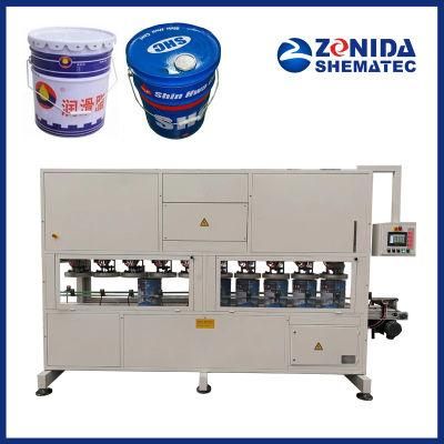 10-25L Chemical Pail Inline Testing / Leak Inspection Machine