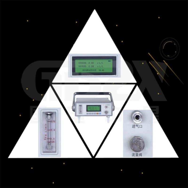 High Performance Portable High Sensitive SF6 Decomposition Tester SO2 H2S