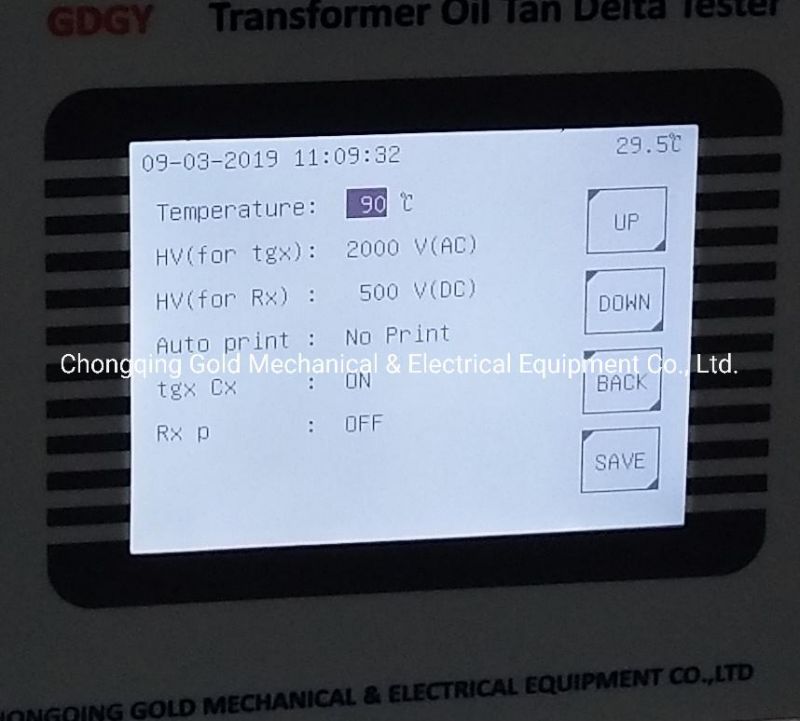 Easy to Clean Dissipation Factor and Tan Delta Tester for Transformer Oil
