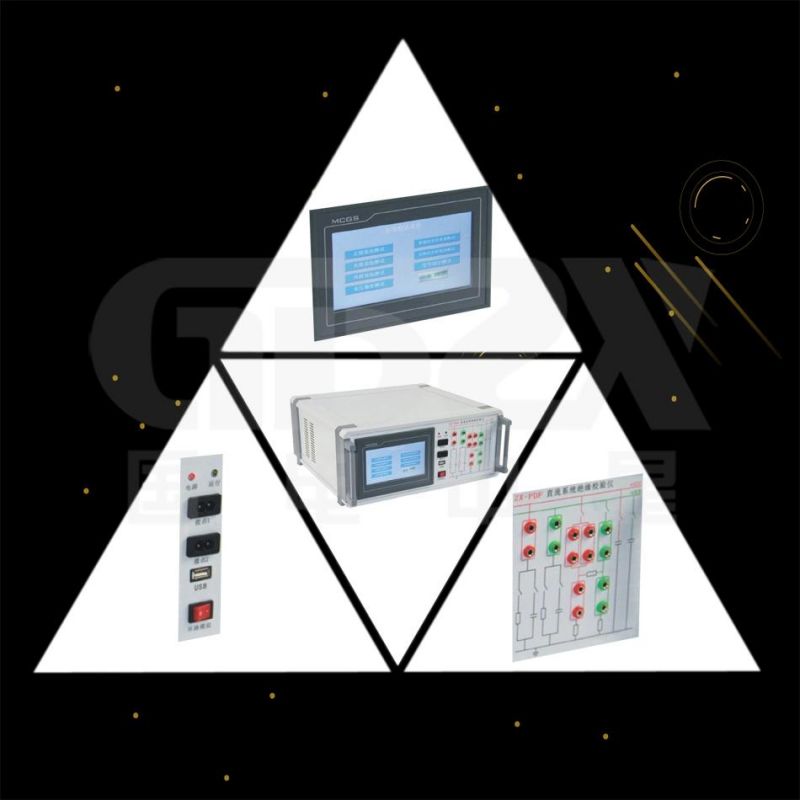 DC system Ground Fault Detector Testing Equipment With Signal Analysis Function