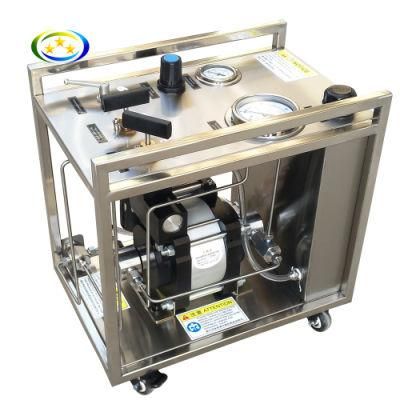 Terek 10-60000psi High Pressure Pneumatic Liquid Pump Hydrostatic Hydraulic Test Bench for Valve Testing