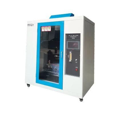 Hj-4 IEC60332-1-2 Standard Vertical Flammability Test Machine