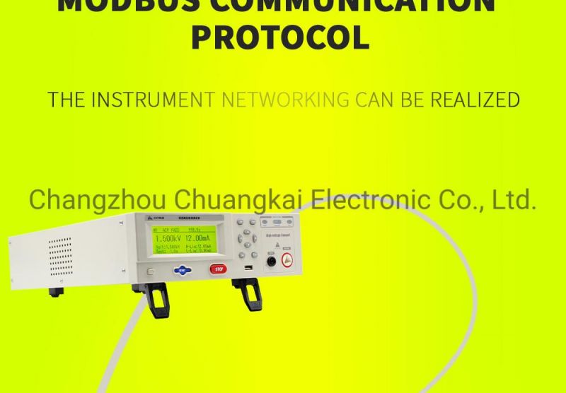 Cht9922 Insulation Resistance Test Equipment AC/DC Hipot Testing Equipment