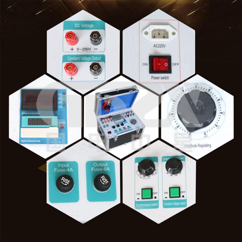 Microcomputer Digital Display single-phase Relay Protection Calibrator