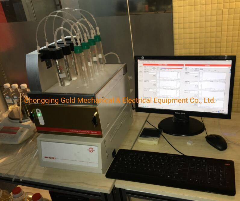 Automatic Accelerated Method Bodiesel Fuel Oxidation Stability Tester En14112 En15751 En16568 ISO6886