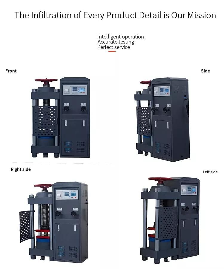 Yes Digital Display Concrete Compression Testing Machine for International Standard Laboratory