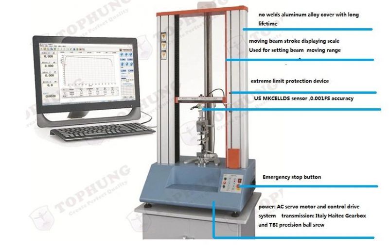 Universal PVC Tensile Strength Testing Machine