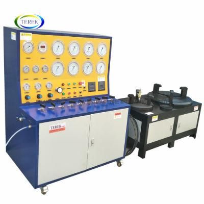 High Professional Pressurized Portable Tension Tester, Safety Relief Valve Test Bench with Clamping Bench.
