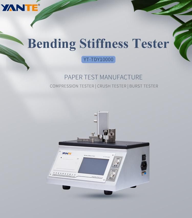 Digital Cardboard Crease Stiffness Tester