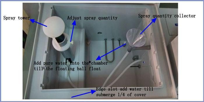 600L Salt Fog Corrosion Spray Test Chamber for Researching Materials
